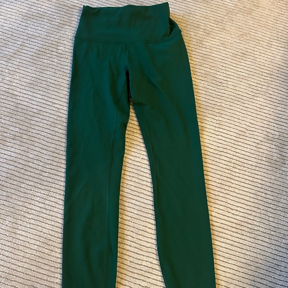Green lululemon leggings